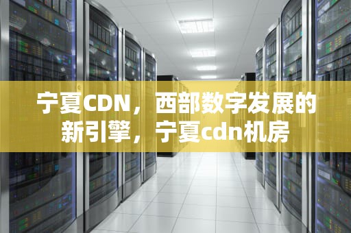 宁夏CDN，西部数字发展的新引擎，宁夏cdn机房