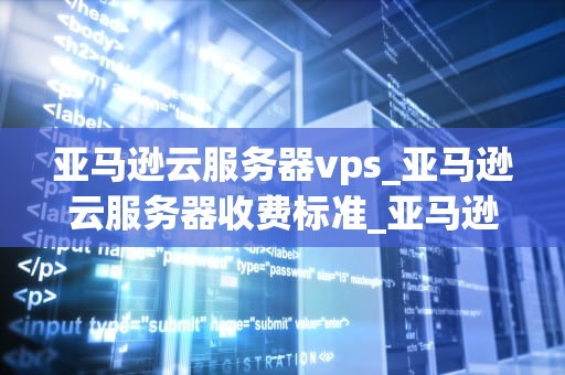 亚马逊云服务器vps_亚马逊云服务器收费标准_亚马逊云服务器VPS的全面解析