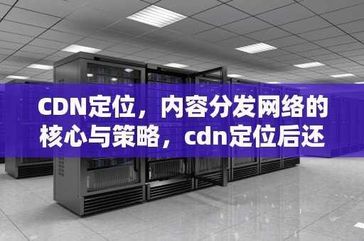CDN定位，内容分发网络的核心与策略，cdn定位后还做什么治疗