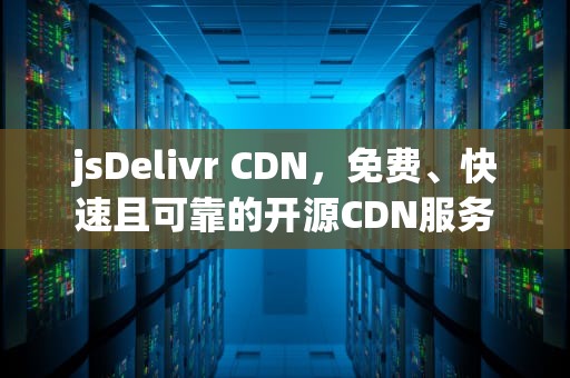 jsDelivr CDN，免费、快速且可靠的开源CDN服务