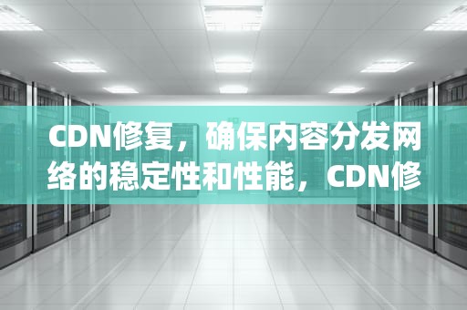 CDN修复，确保内容分发网络的稳定性和性能，CDN修复app
