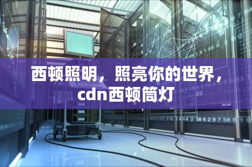 西顿照明，照亮你的世界，cdn西顿筒灯