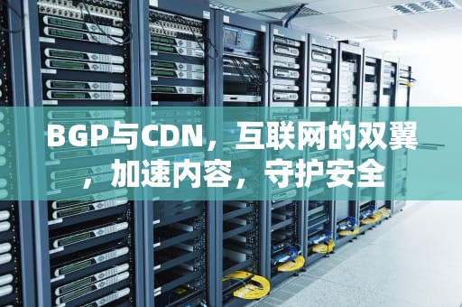 BGP与CDN，互联网的双翼，加速内容，守护安全