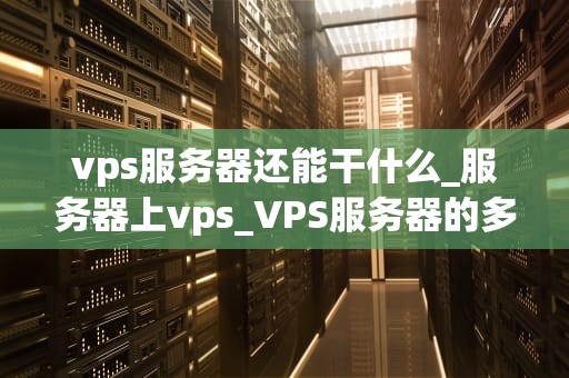 vps服务器还能干什么_服务器上vps_VPS服务器的多元化应用