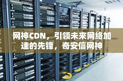 网神CDN，引领未来网络加速的先锋，奇安信网神