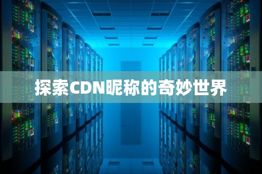 探索CDN昵称的奇妙世界