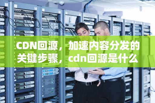 CDN回源，加速内容分发的关键步骤，cdn回源是什么意思