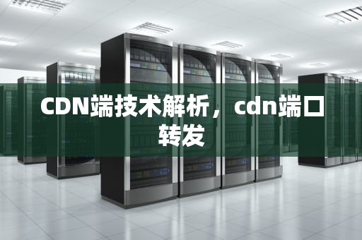 CDN端技术解析，cdn端口转发