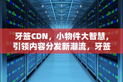 牙签CDN，小物件大智慧，引领内容分发新潮流，牙签牛肉的制作方法