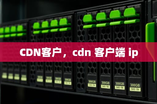 CDN客户，cdn 客户端 ip