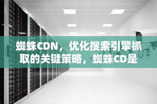 蜘蛛CDN，优化搜索引擎抓取的关键策略，蜘蛛CD是什么牌子