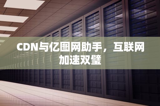 CDN与亿图网助手，互联网加速双璧