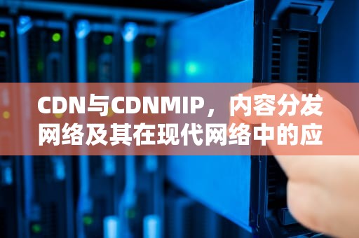 CDN与CDNMIP，内容分发网络及其在现代网络中的应用