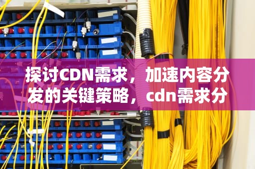 探讨CDN需求，加速内容分发的关键策略，cdn需求分析