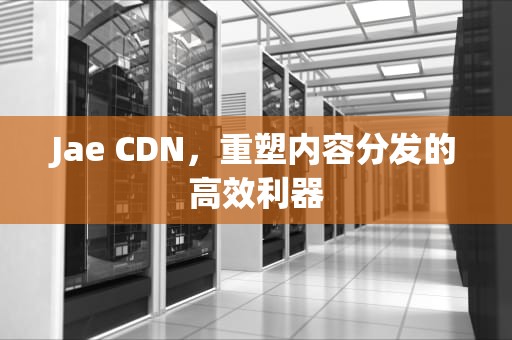Jae CDN，重塑内容分发的高效利器