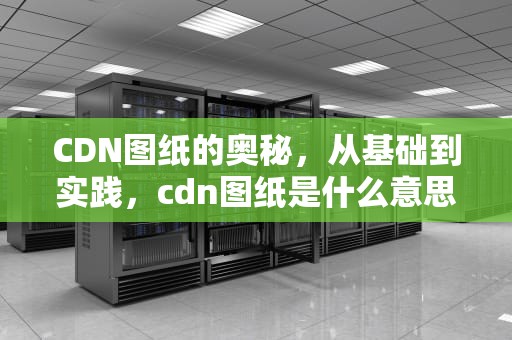 CDN图纸的奥秘，从基础到实践，cdn图纸是什么意思啊