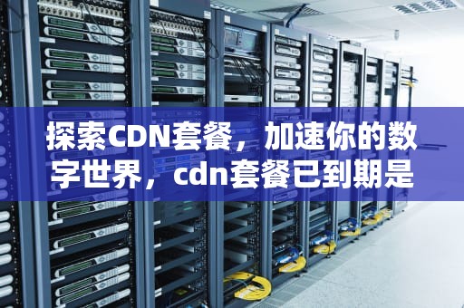 探索CDN套餐，加速你的数字世界，cdn套餐已到期是什么意思