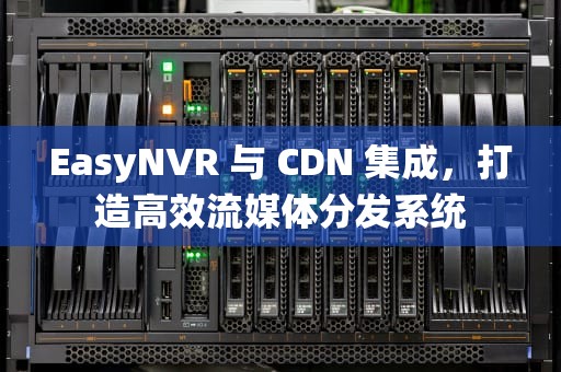 EasyNVR 与 CDN 集成，打造高效流媒体分发系统