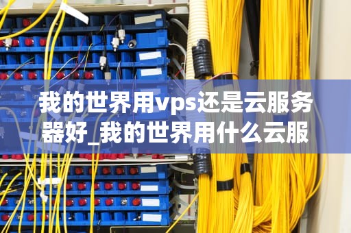 我的世界用vps还是云服务器好_我的世界用什么云服务器好一点_我的世界：VPS与云服务器的比较