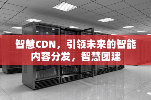 智慧CDN，引领未来的智能内容分发，智慧团建