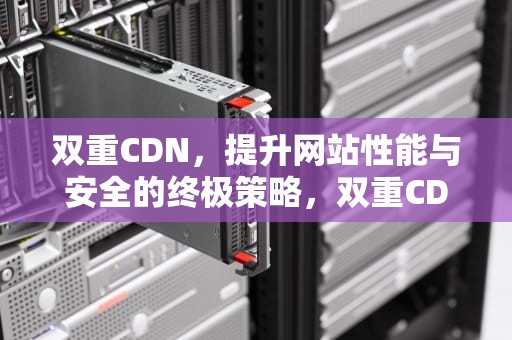 双重CDN，提升网站性能与安全的终极策略，双重CDN