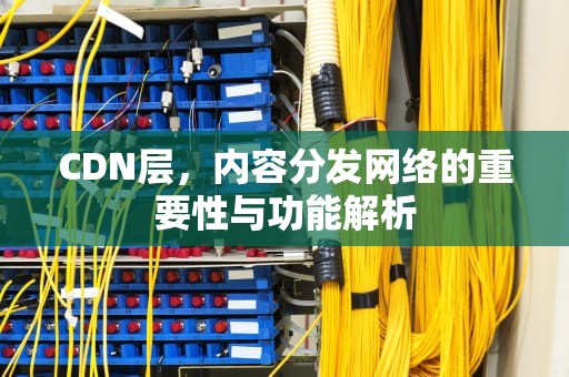 CDN层，内容分发网络的重要性与功能解析