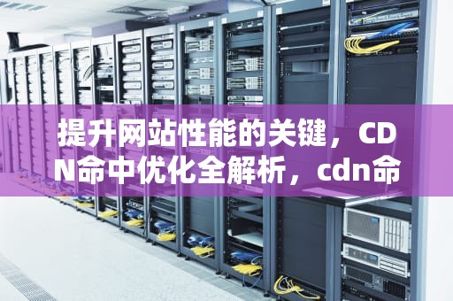 提升网站性能的关键，CDN命中优化全解析，cdn命中率低解决方案