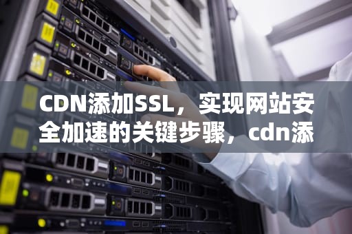 CDN添加SSL，实现网站安全加速的关键步骤，cdn添加域名