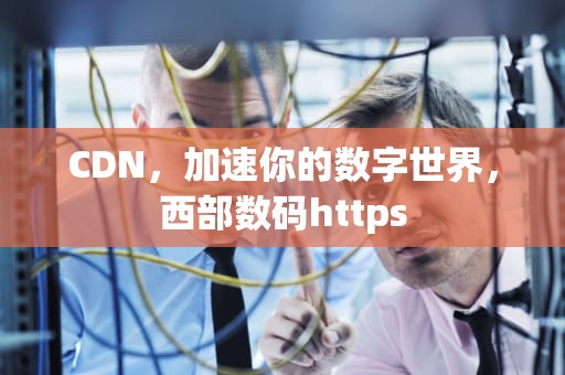 CDN，加速你的数字世界，西部数码https