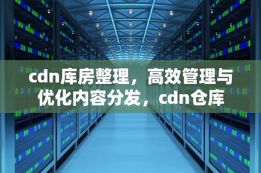 cdn库房整理，高效管理与优化内容分发，cdn仓库