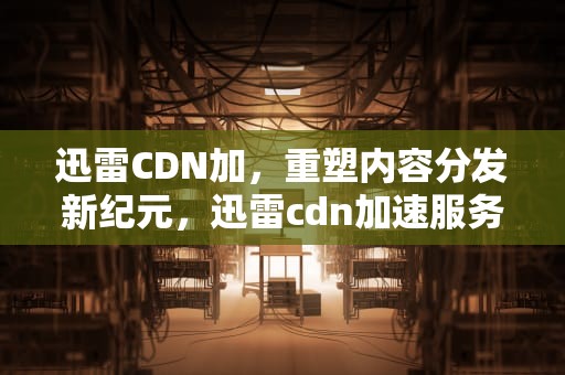 迅雷CDN加，重塑内容分发新纪元，迅雷cdn加速服务
