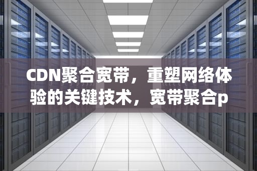 CDN聚合宽带，重塑网络体验的关键技术，宽带聚合pcdn