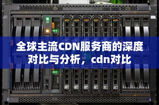 全球主流CDN服务商的深度对比与分析，cdn对比