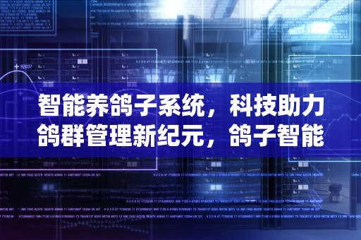 智能养鸽子系统，科技助力鸽群管理新纪元，鸽子智能飞行器