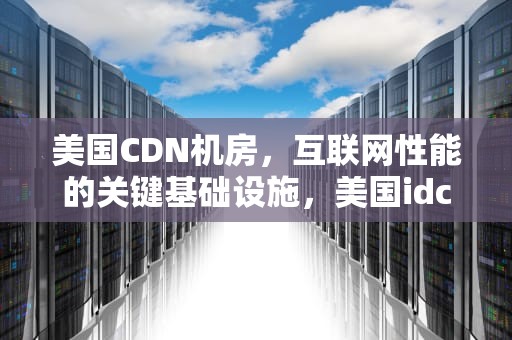 美国CDN机房，互联网性能的关键基础设施，美国idc机房