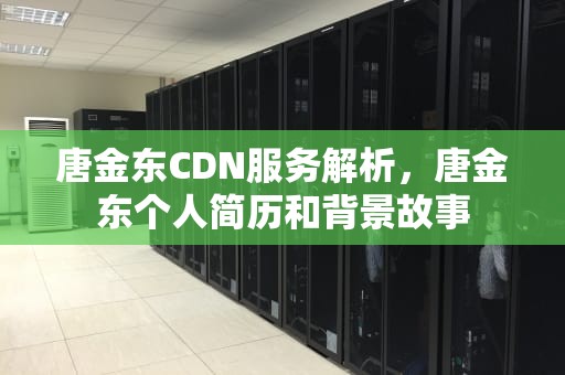 唐金东CDN服务解析，唐金东个人简历和背景故事