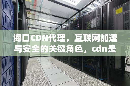海口CDN代理，互联网加速与安全的关键角色，cdn是代理吗