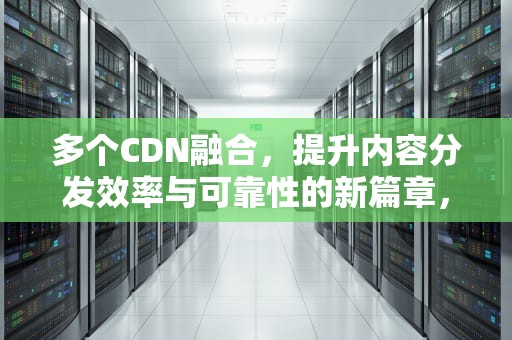 多个CDN融合，提升内容分发效率与可靠性的新篇章，多个cdn一起用