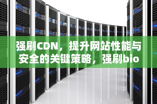 强刷CDN，提升网站性能与安全的关键策略，强刷bios
