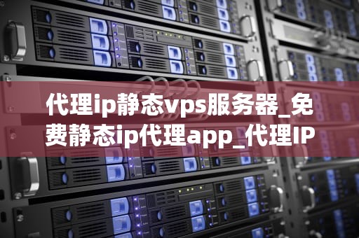 代理ip静态vps服务器_免费静态ip代理app_代理IP静态VPS服务器的全面解析