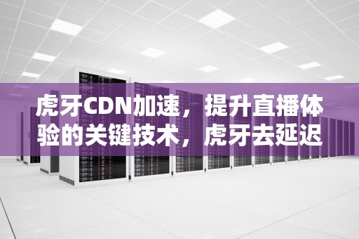 虎牙CDN加速，提升直播体验的关键技术，虎牙去延迟cdn加速