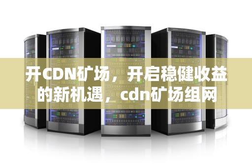 开CDN矿场，开启稳健收益的新机遇，cdn矿场组网