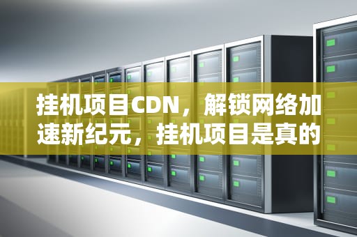 挂机项目CDN，解锁网络加速新纪元，挂机项目是真的吗