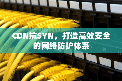 CDN抗SYN，打造高效安全的网络防护体系