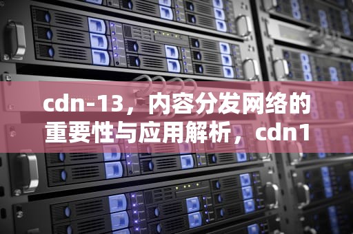cdn-13，内容分发网络的重要性与应用解析，cdn139