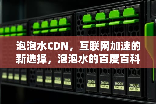 泡泡水CDN，互联网加速的新选择，泡泡水的百度百科