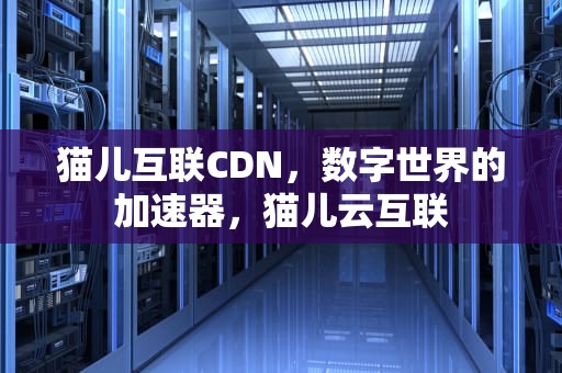 猫儿互联CDN，数字世界的加速器，猫儿云互联