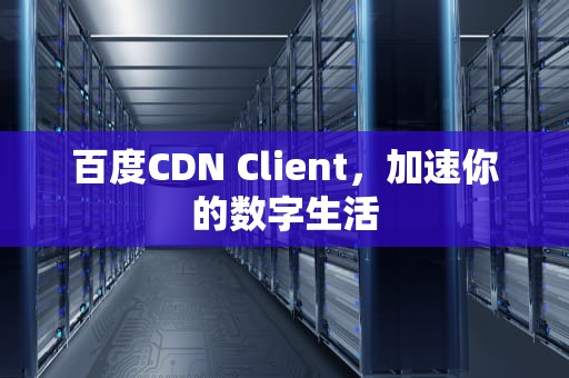 百度CDN Client，加速你的数字生活
