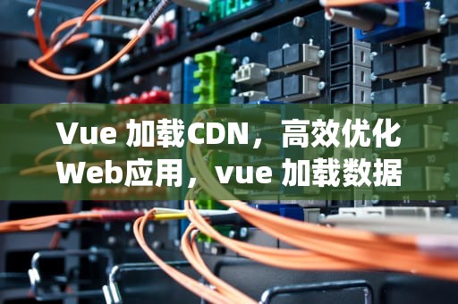 Vue 加载CDN，高效优化Web应用，vue 加载数据loading