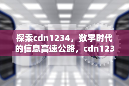 探索cdn1234，数字时代的信息高速公路，cdn12345